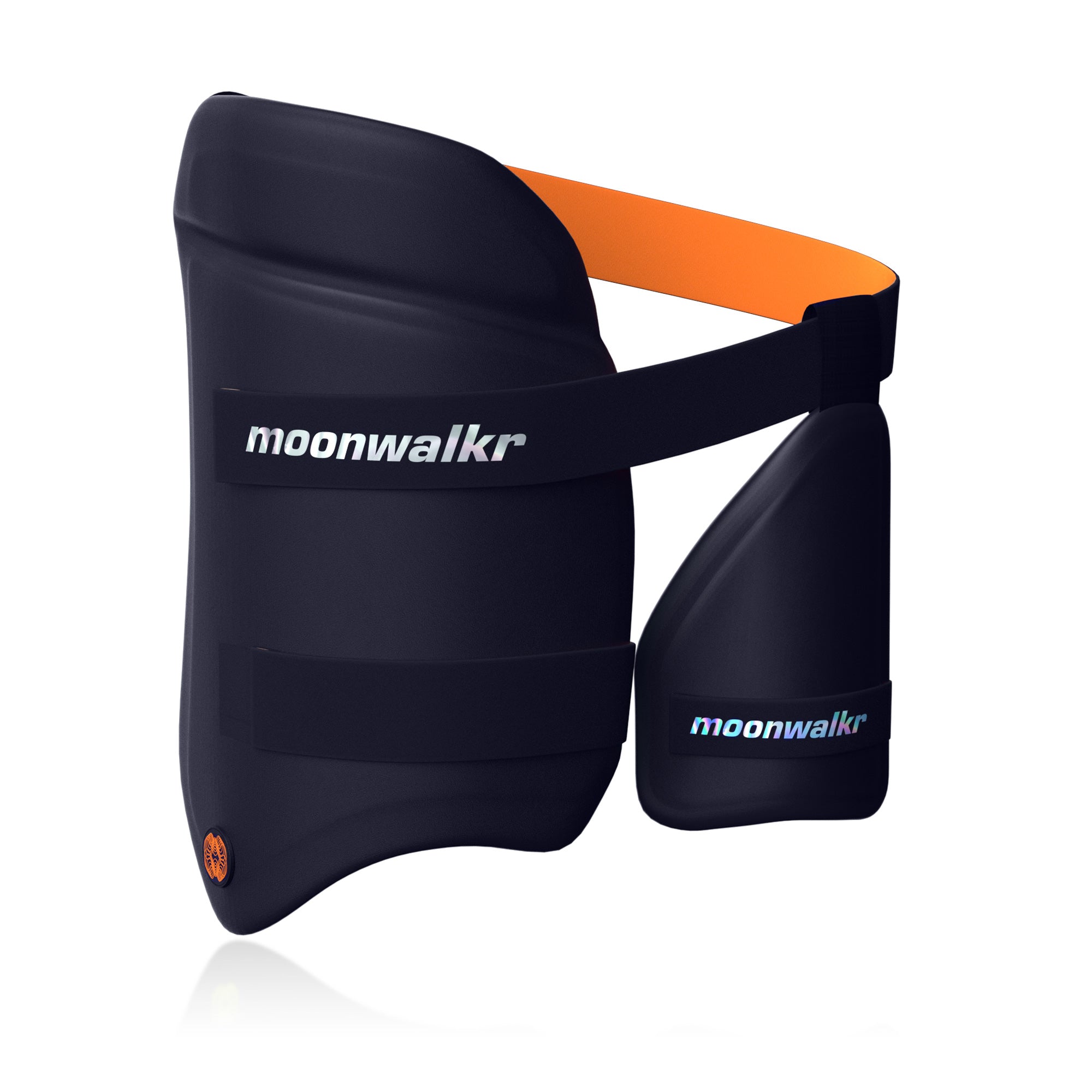 Blue cricket thigh guard moonwalkr