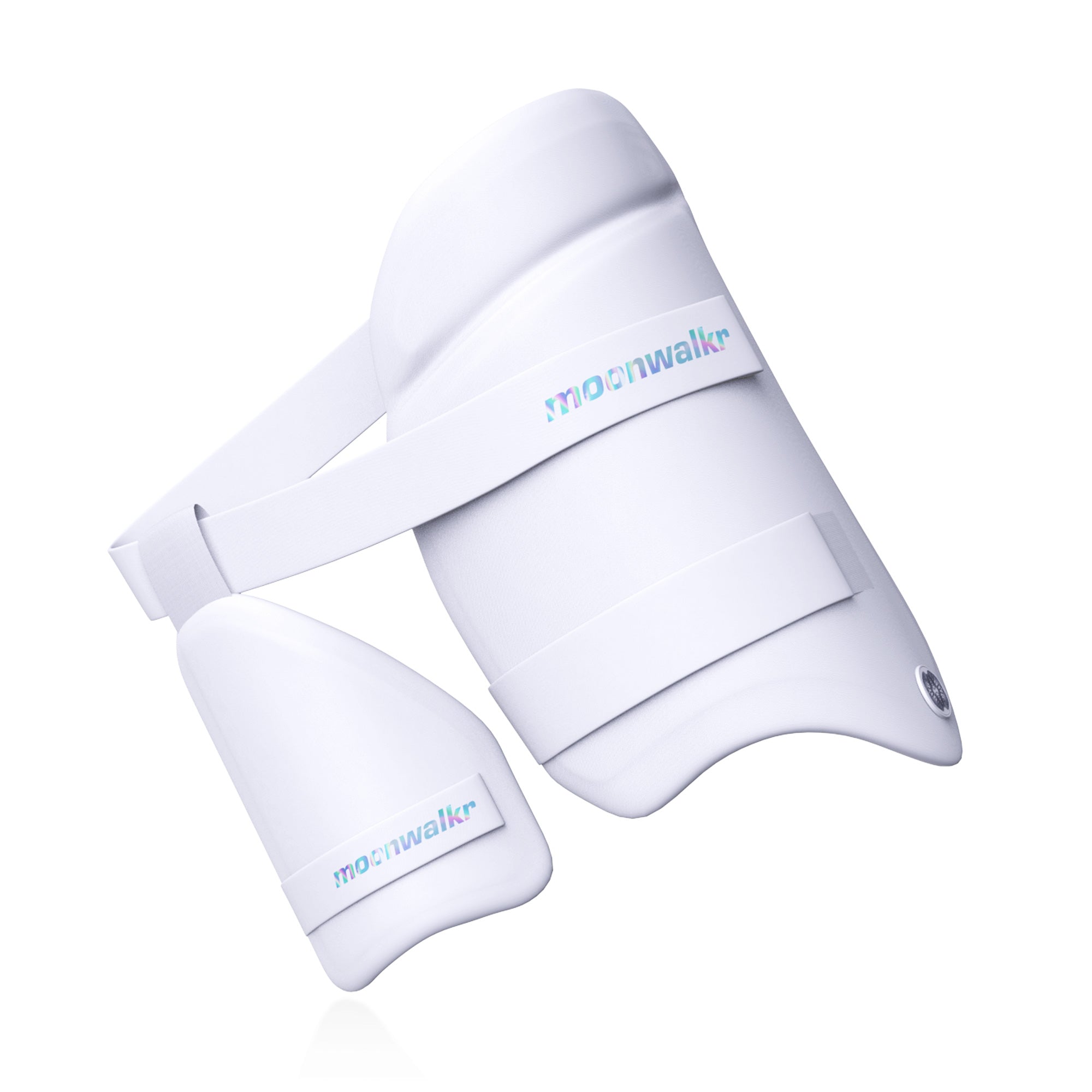 White cricket thigh guard