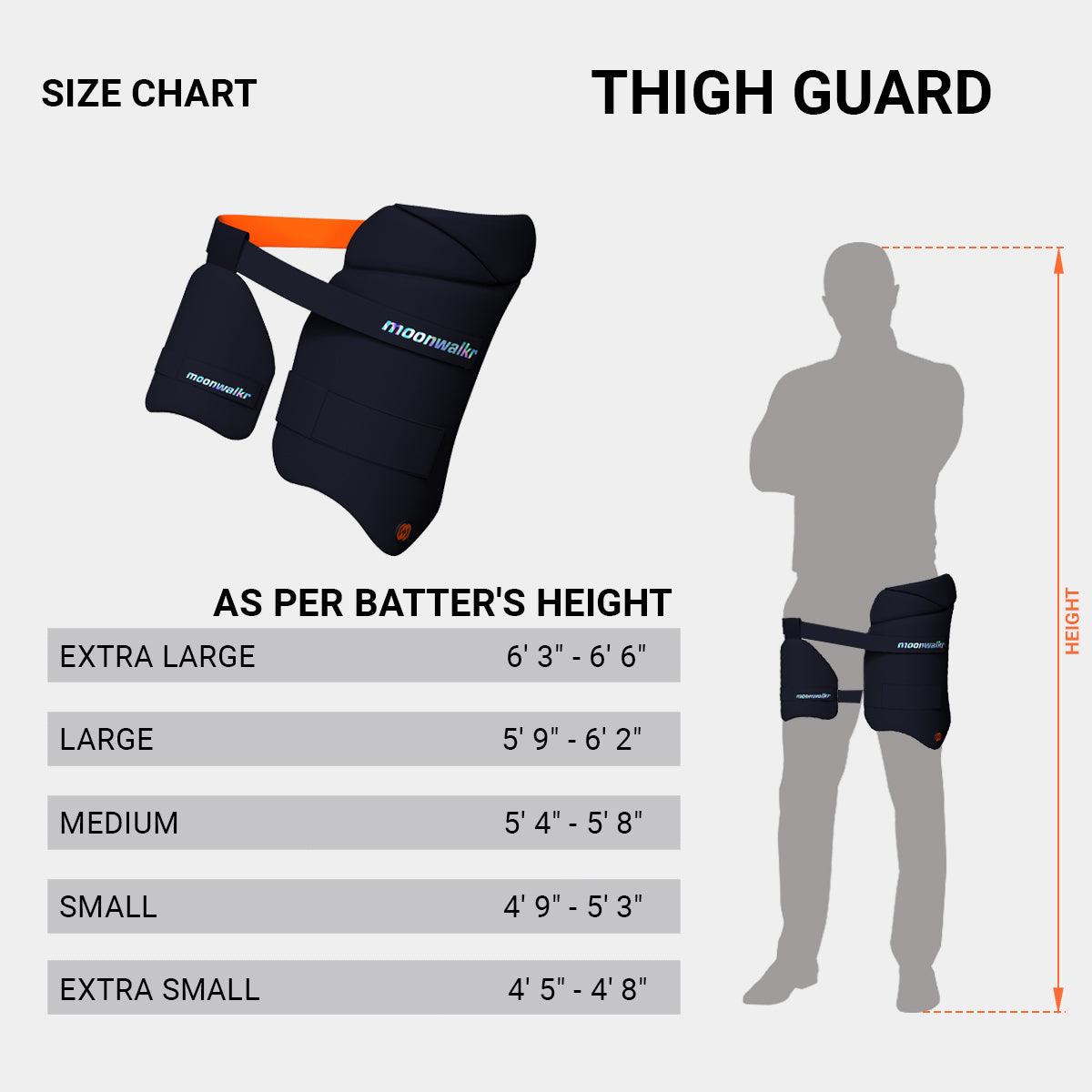 Thigh Guards Size chat